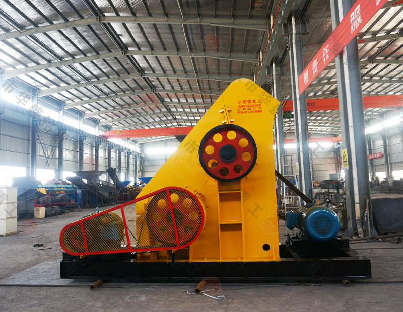 破碎滑石用華盛銘1412型雙級破碎機出料均勻，多少錢